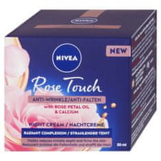 Nivea Nivea Rose Touch nočný krém proti vráskam. 50 ml