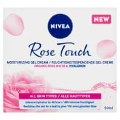 Nivea Nivea Rose Touch Hydratačný denný gél-krém, 50 ml