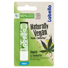 Labello Naturally Vegan Hanföl & Sheabutter Balzam na pery, 4,8 g