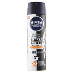Nivea Men Black & White Invisible Ultimate Impact Sprej antiperspirant, 150 ml