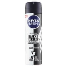 Nivea Men Black & White Invisible Original Sprej antiperspirant, 150 ml