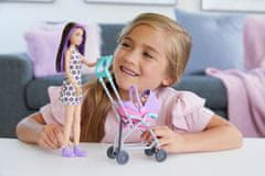 Barbie Opatrovateľka herný set Kočík FHY97