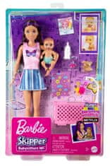 Barbie Opatrovateľka herný set Spinkanie FHY97