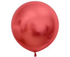 GoDan Guľatý balón červený saténový 60cm 2ks
