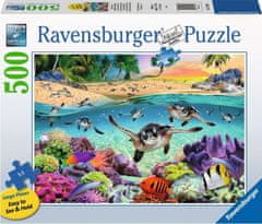 Ravensburger Puzzle Korytnačie mláďatá XXL 500 dielikov