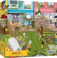 Gibsons Puzzle Život v záhrade 1000 dielikov