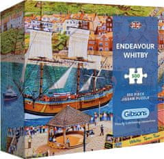 Gibsons Puzzle Endeavour Whitby 500 dielikov