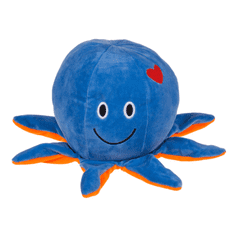 Out of The blue Plyšová chobotnica reverzibilná - modro-oranžová