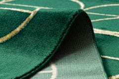 Dywany Łuszczów Kusový koberec Emerald 1010 green and gold 80x150
