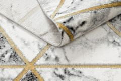 Dywany Łuszczów AKCIA: 80x150 cm Kusový koberec Emerald 1020 black and gold 80x150