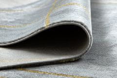 Dywany Łuszczów Kusový koberec Emerald 1022 grey and gold 80x150