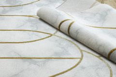 Dywany Łuszczów Kusový koberec Emerald 1016 cream and gold 80x150