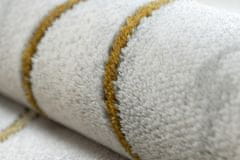 Dywany Łuszczów Kusový koberec Emerald 1016 cream and gold 80x150