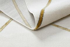 Dywany Łuszczów Kusový koberec Emerald 1013 cream and gold 80x150