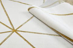 Dywany Łuszczów Kusový koberec Emerald 1013 cream and gold 180x270