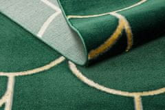 Dywany Łuszczów Kusový koberec Emerald 1021 green and gold 80x150