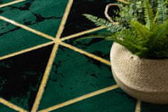 Dywany Łuszczów Kusový koberec Emerald 1020 green and gold kruh 120x120 (priemer) kruh