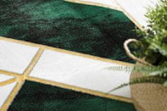 Dywany Łuszczów Kusový koberec Emerald 1015 green and gold kruh 120x120 (priemer) kruh