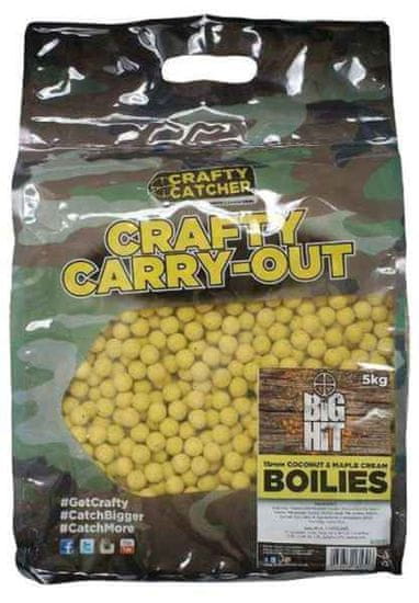 Crafty Catcher Boilies Big Hit Carry Out 15mm / 5kg - Coconut and Maple Cream / Kokos