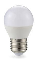 Berge LED žiarovka - E27 - G45 - 3W - 270Lm - guľa - studená biela