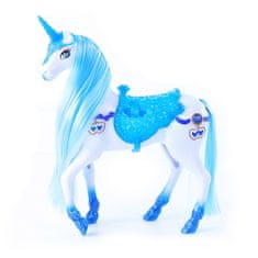 Rappa Česací modro-biely kôň so zvukom a svetlom