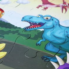 Rappa Puzzle dinosaury maxi 48 ks 92 x 62 cm