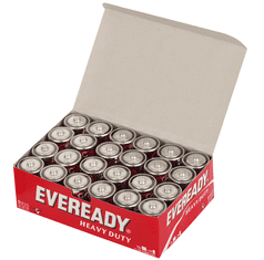 Energizer Eveready D zinkochloridová batéria - 24 ks