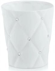 Polnix Keramický glamour hrniec s bielym zirkónom 14 cm