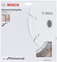 Bosch diamantový deliaci kotúč ECO For Universal 230 × 22,23 × 2,6 × 7 - rozbalené