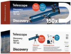Levenhuk Discovery Spark 767 AZ Telescope with book