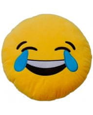 Hollywood Plyšový vankúšik Emoticon Laughter (25 cm)