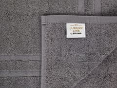 Beliani Sada 9 bavlnených uterákov sivá MITIARO