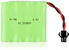 YUNIQUE GREEN-CLEAN 1-dielna nabíjateľná batéria 4.8V Ni-MH 1200mAh pre diaľkové ovládanie auta