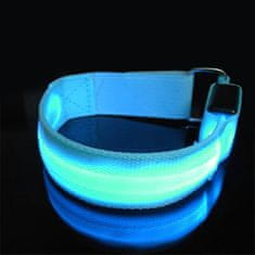 Northix Náramok s LED osvetlením - modrý 