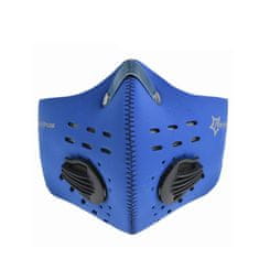 Northix Tréningová maska - Obmedzte príjem kyslíka - Modrá 