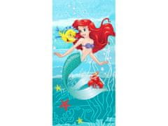 Jerry Fabrics Plážová osuška Disney Princess Ariel