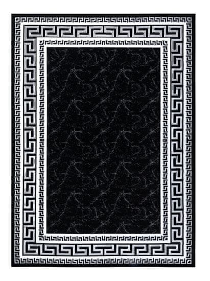 Dywany Łuszczów Kusový koberec Gloss 2813 87 greek black/grey