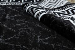 Dywany Łuszczów Kusový koberec Gloss 2813 87 greek black/grey 160x220