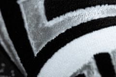 Dywany Łuszczów Kusový koberec Gloss 2813 87 greek black/grey 280x370