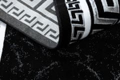 Dywany Łuszczów Kusový koberec Gloss 2813 87 greek black/grey 160x220