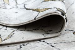 Dywany Łuszczów AKCIA: 140x190 cm Kusový koberec Gloss 529A 53 3D mramor ivory/beige 140x190