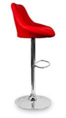 Aga 2x Barová stolička Červená