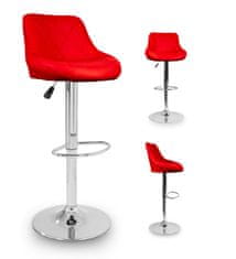 Aga 2x Barová stolička Červená