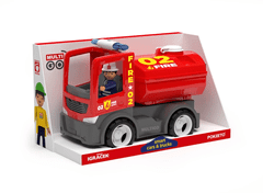 EFKO MultiGO Fire, Cisterna s hasičom, auto s Igráčkom