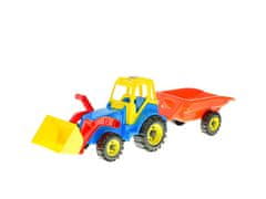 Mikro Trading Traktor s ťažným vozidlom a nakladačom 60 cm