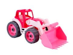 Mikro Trading Traktorový nakladač 36 cm ružový