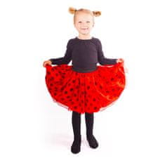 Rappa Detský kostým tutu sukne berušky s bodkami