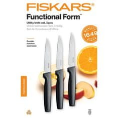 FISKARS Súprava univerzálnych nožov, 3 ks Functional Form