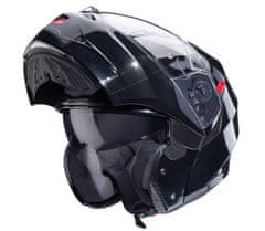 Helma na moto Duke X smart black vel.M