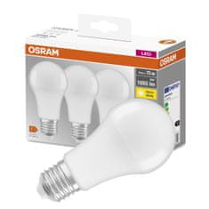 Osram 3x LED žiarovka E27 A60 10W = 75W 1055lm 2700K Teplá biela 200°